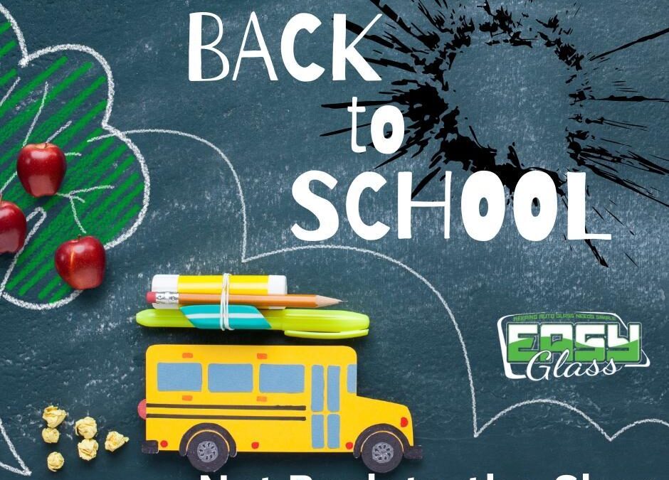 Don’t Let a Cracked Windshield Delay Your Back-to-School Routine: Call Easy Glass