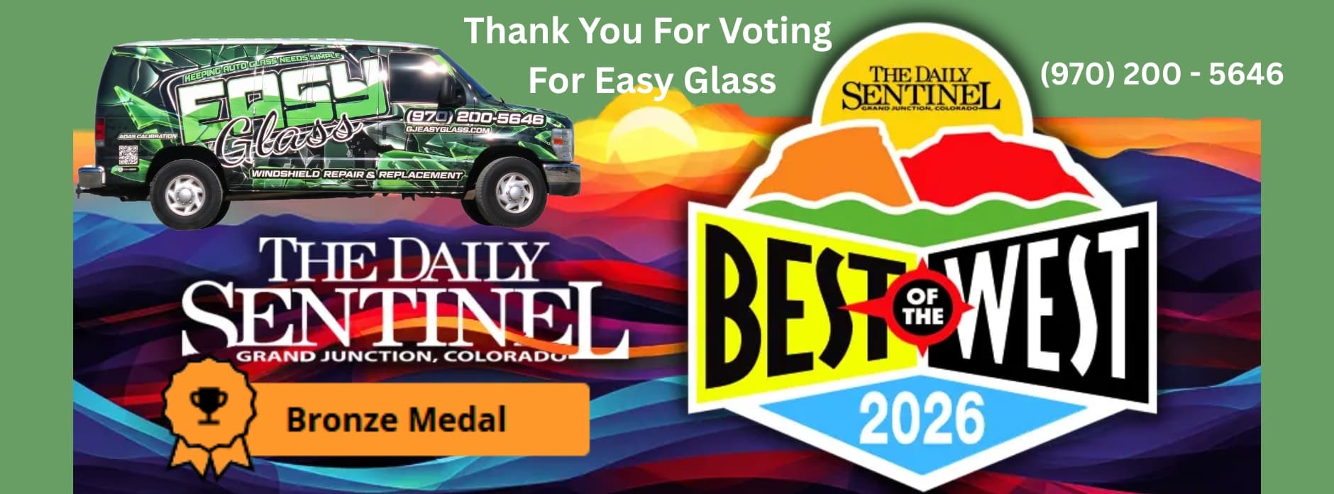 Best Of The West 2026 Easy Glass